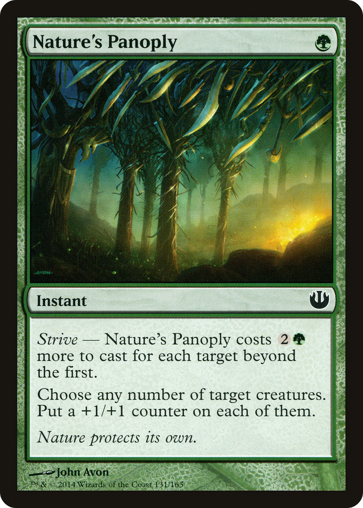 Image of Nature's Panoply (JOU-131) - Journey into Nyx Foil