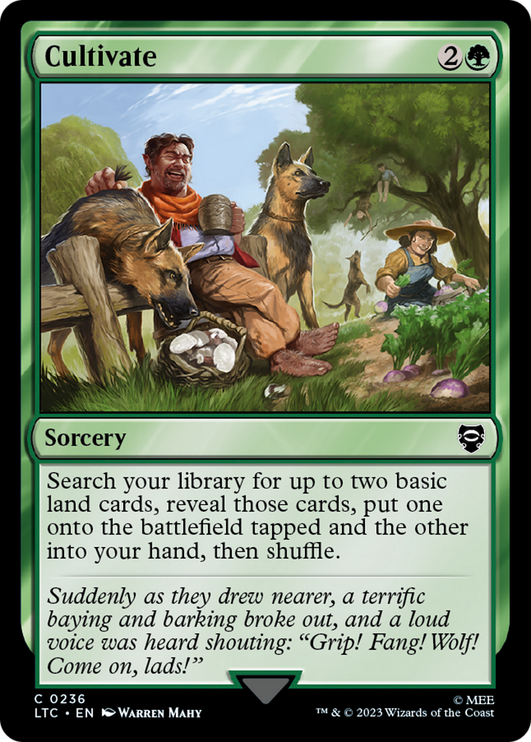 Image of Cultivate (LTC-236) - Tales of Middle-earth Commander