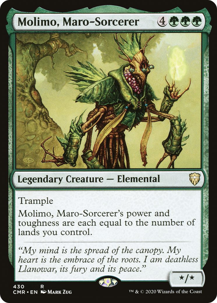 Image of Molimo, Maro-Sorcerer (CMR-430) - Commander Legends