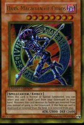 Image of Dark Magician of Chaos (GLD1-EN016) - Gold Series 2008 Limited