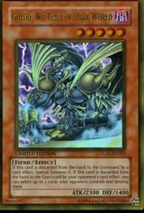 Image of Goldd, Wu-Lord of Dark World (GLD1-EN024) - Gold Series 2008 Limited