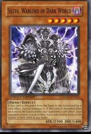 Image of Sillva, Warlord of Dark World (GLD1-EN023) - Gold Series 2008 Limited