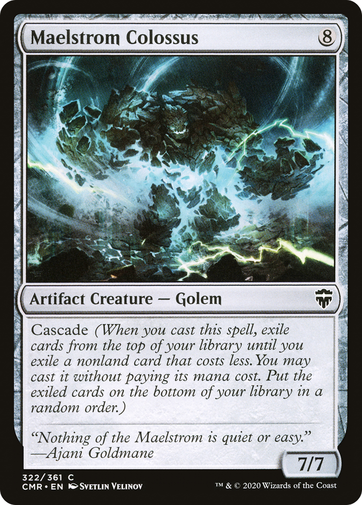 Image of Maelstrom Colossus (CMR-322) - Commander Legends