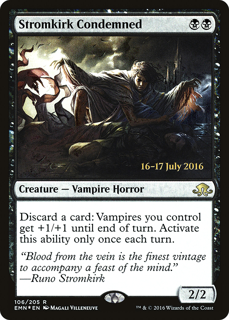 Image of Stromkirk Condemned (PRE-106) - Eldritch Moon Promos Foil