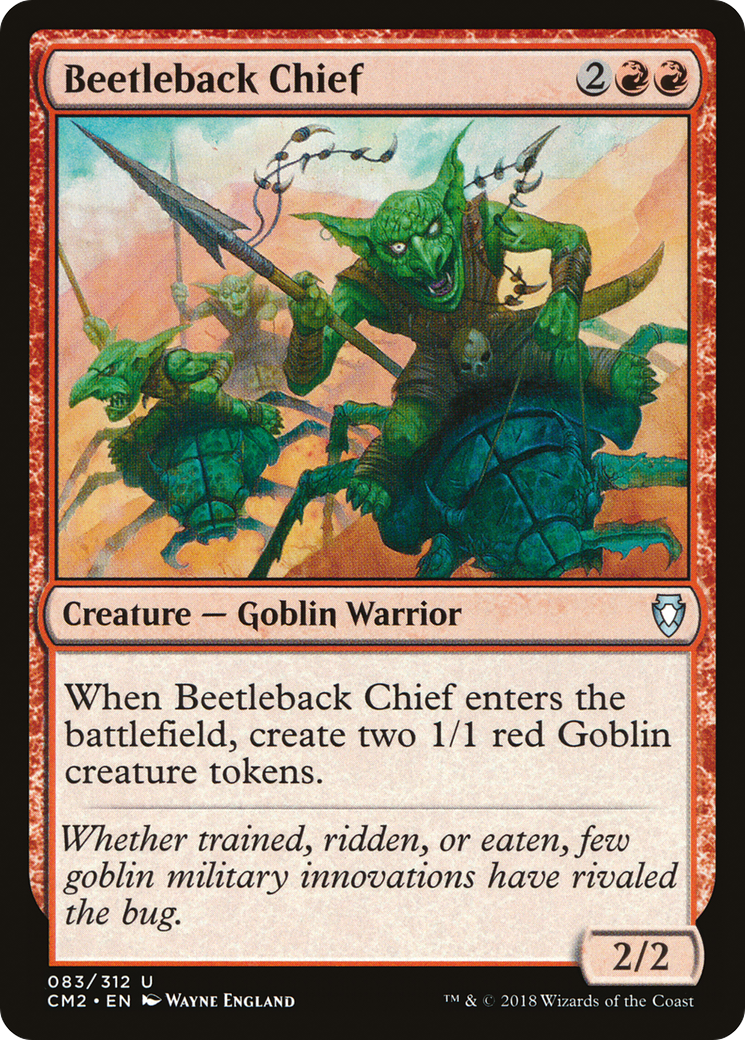 Image of Beetleback Chief (CM2-083) - Commander Anthology Volume II