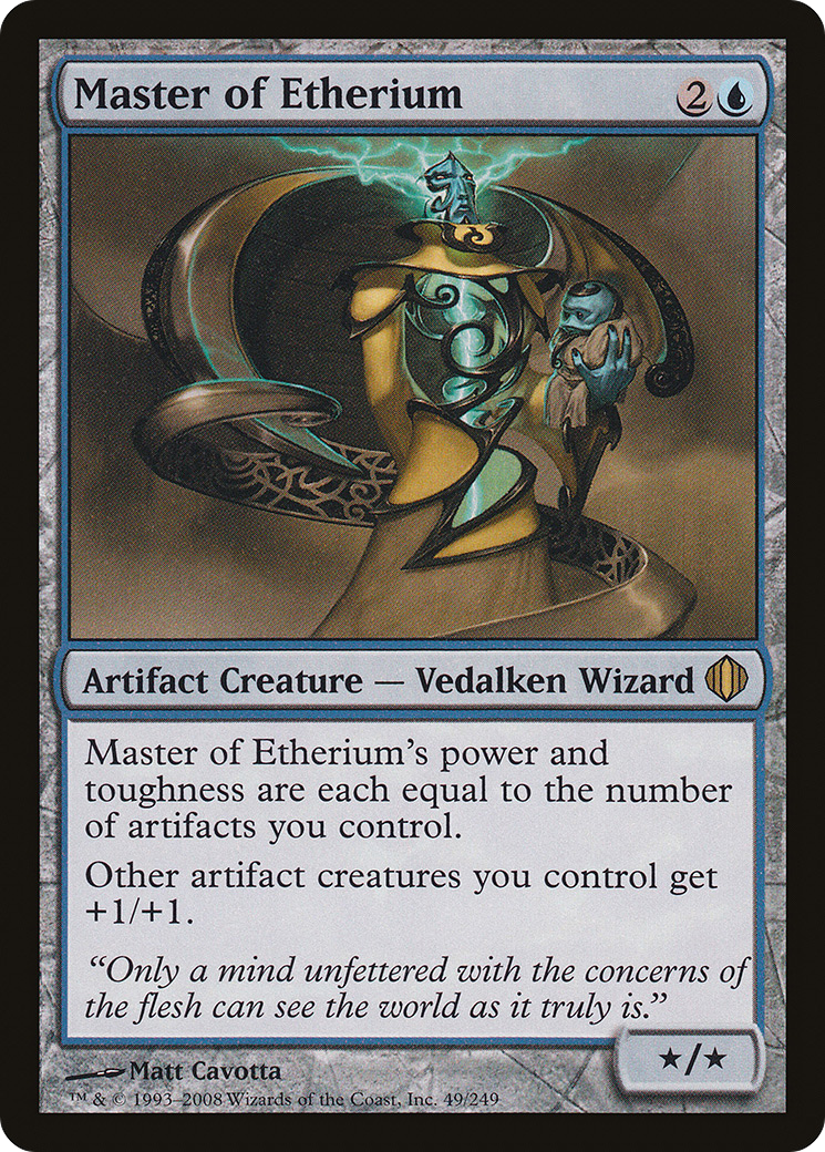 Image of Master of Etherium (ALA-049) - Shards of Alara Foil