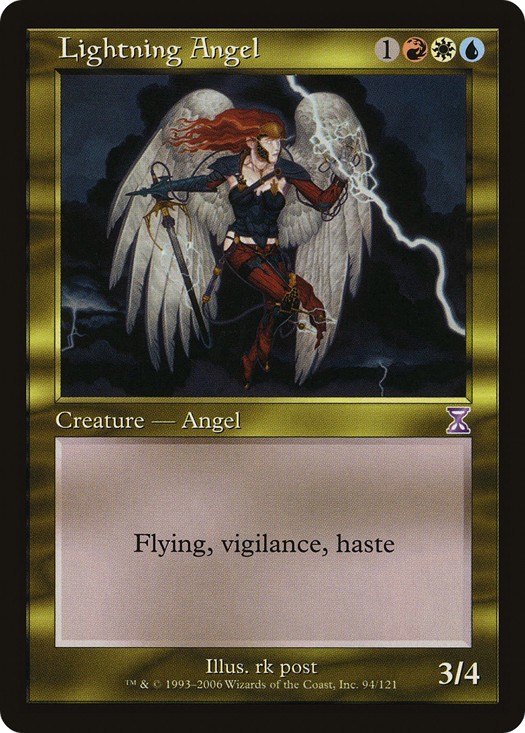 Image of Lightning Angel (TSB-094) - Time Spiral Timeshifted Foil