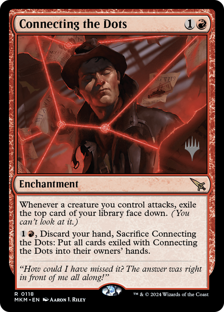 Image of Connecting the Dots (PPMKM-118) - Murders at Karlov Manor Promos Foil