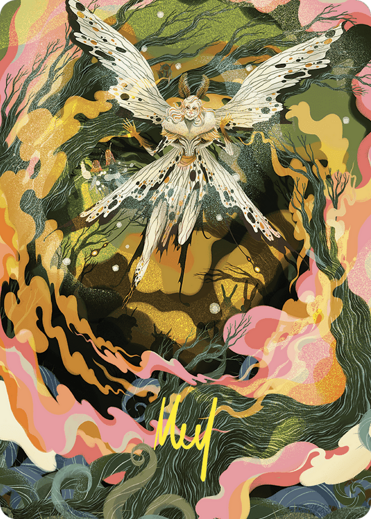 Image of Greater Auramancy // Greater Auramancy (AWOE-061) - Wilds of Eldraine Art Series (Borderless)