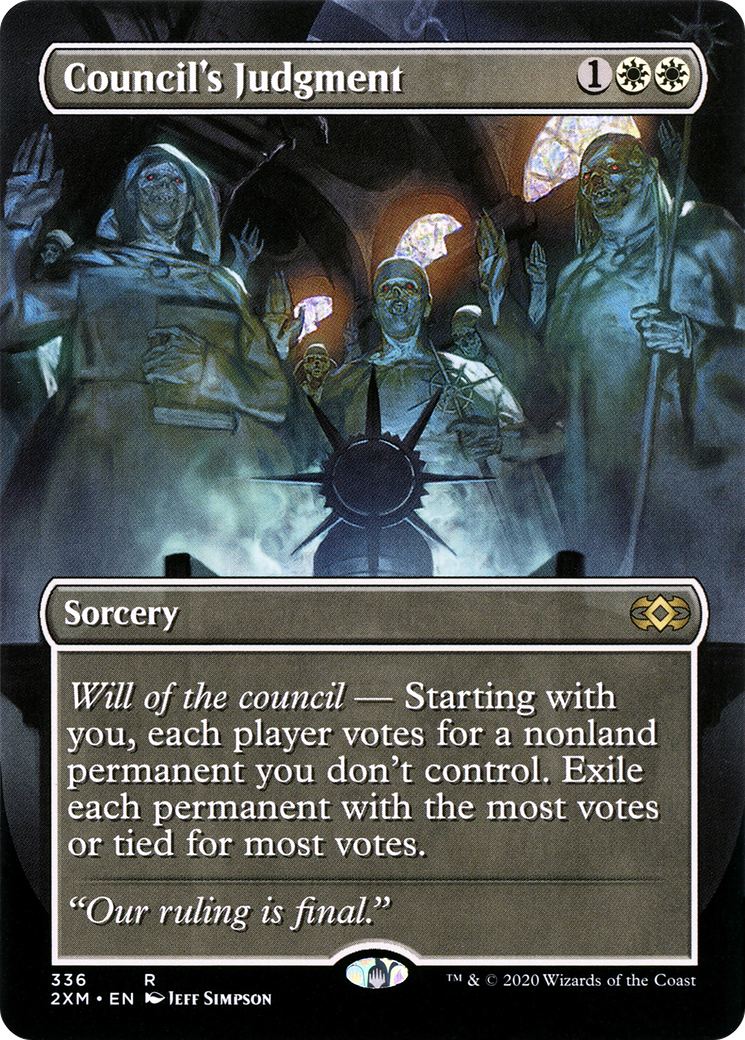 Image of Council's Judgment (Borderless) (2XM-336) - Double Masters (Borderless)