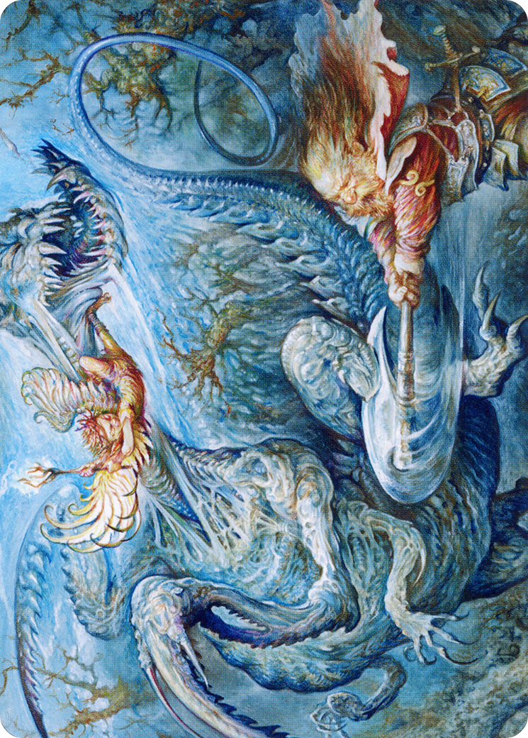 Image of Rankle and Torbran // Rankle and Torbran (AMOM-064) - March of the Machine Art Series (Borderless) Foil
