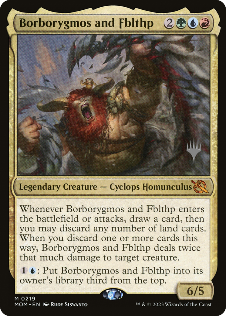 Image of Borborygmos and Fblthp (PPMOM-219) - March of the Machine Promos