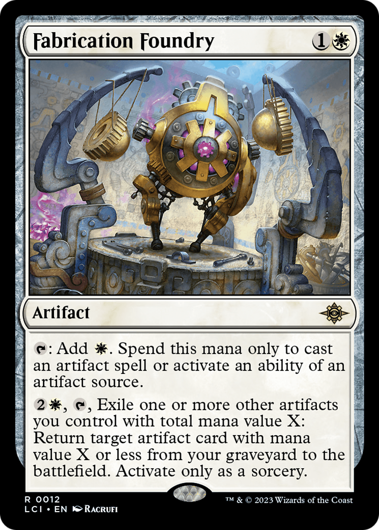 Image of Fabrication Foundry (LCI-012) - The Lost Caverns of Ixalan Foil