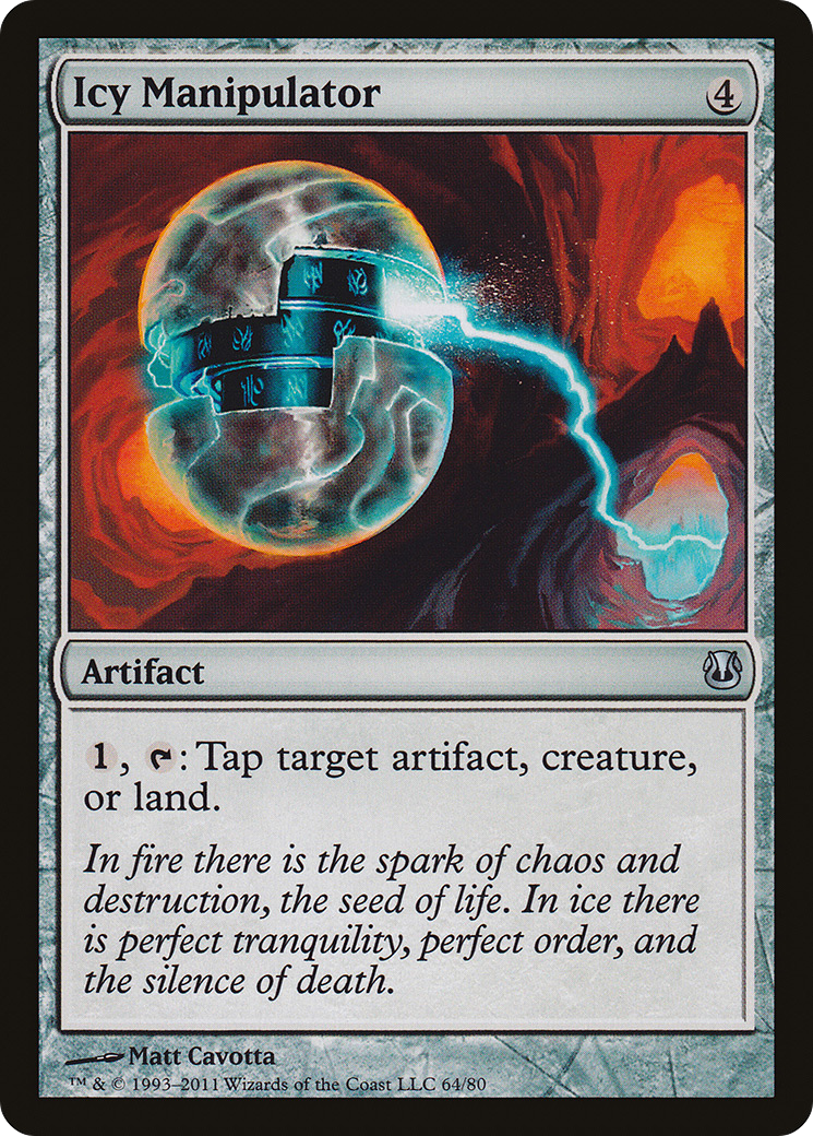 Image of Icy Manipulator (DDH-064) - Duel Decks: Ajani vs. Nicol Bolas Foil