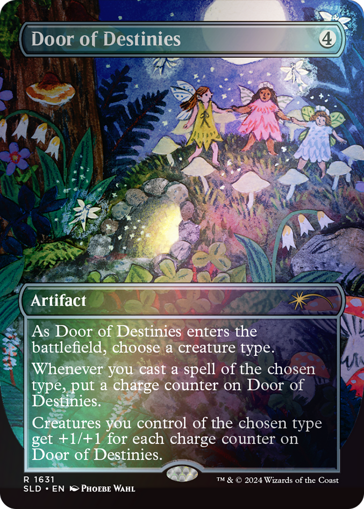 Image of Door of Destinies (Rainbow Foil) (SLD-1631★) - Secret Lair Drop (Borderless) Foil