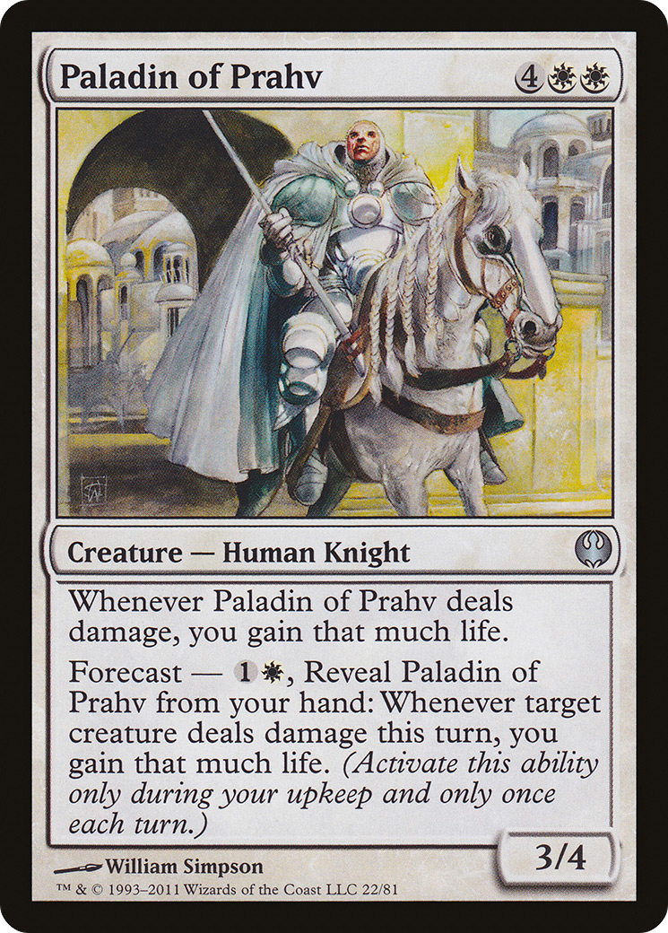 Image of Paladin of Prahv (DDG-022) - Duel Decks: Knights vs. Dragons