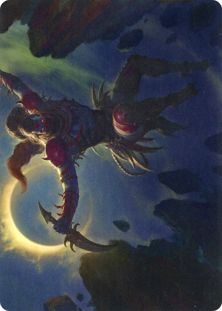 Image of Nighthawk Scavenger // Nighthawk Scavenger (AZNR-058) - Zendikar Rising Art Series (Borderless)