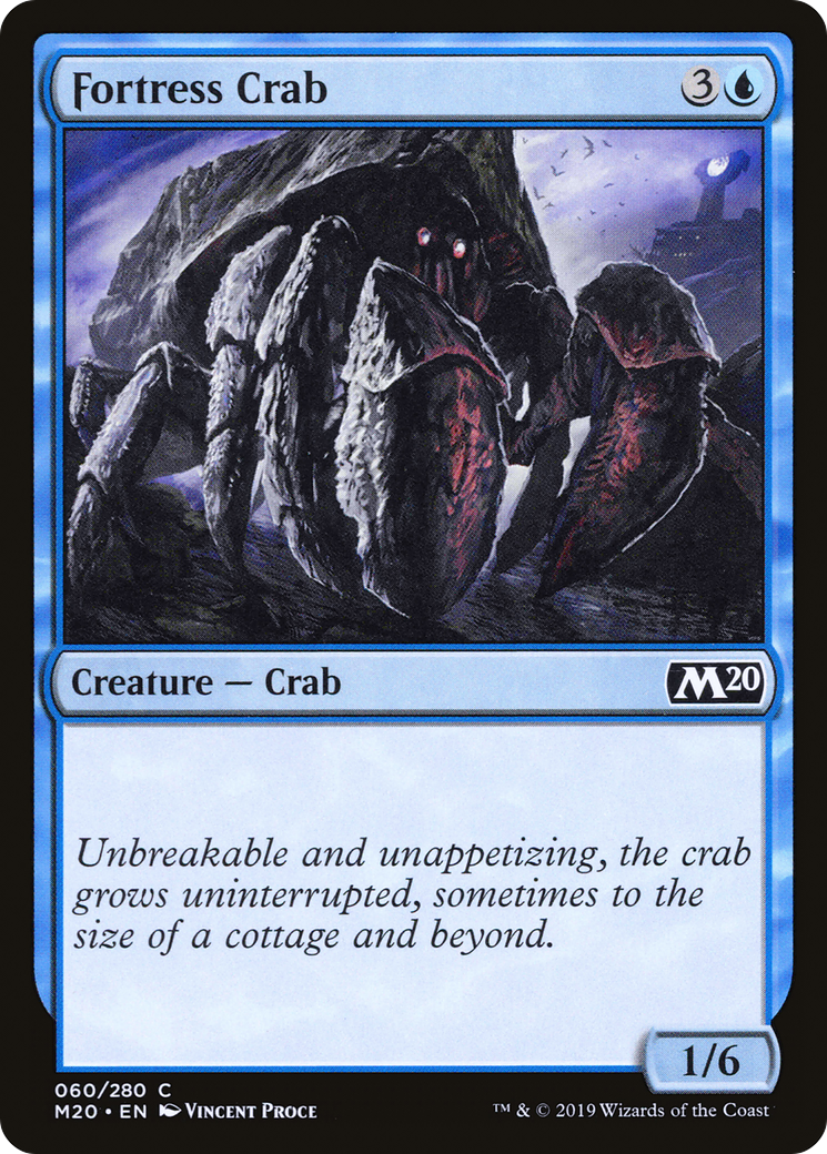 Image of Fortress Crab (M20-060) - Core Set 2020