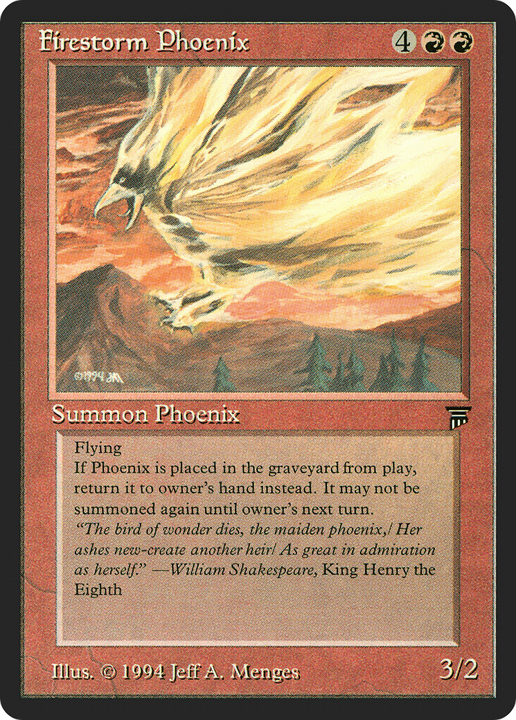 Image of Firestorm Phoenix (LEG-) - Legends