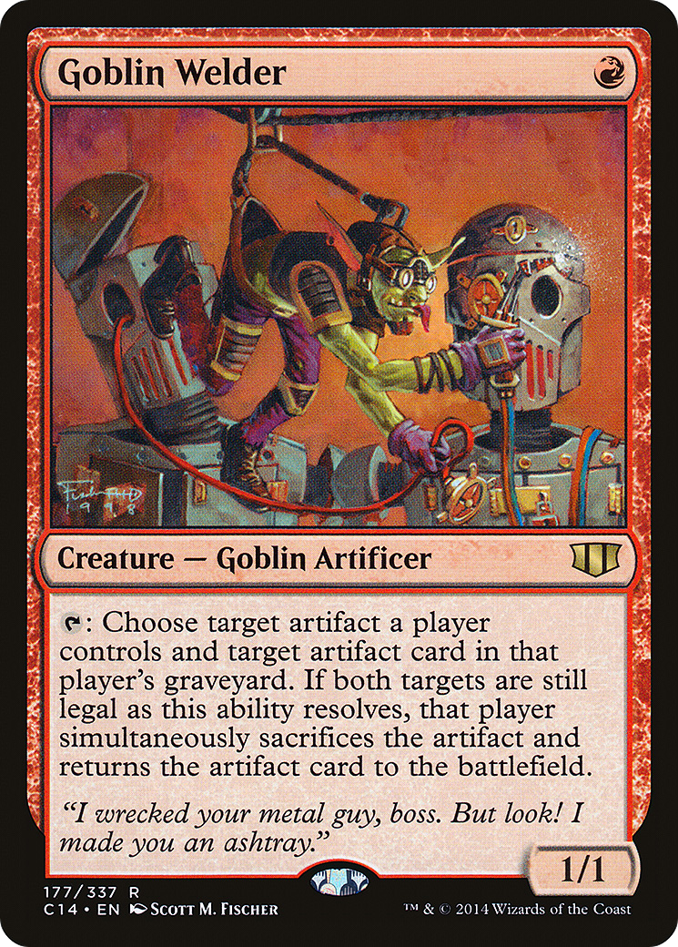 Image of Goblin Welder (C14-177) - Commander 2014