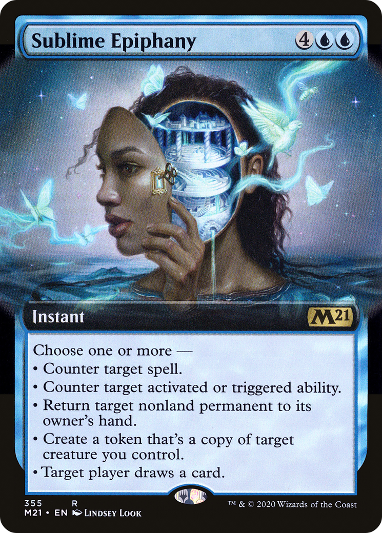 Image of Sublime Epiphany (Extended Art) (M21-355) - Core Set 2021: (Extended Art)
