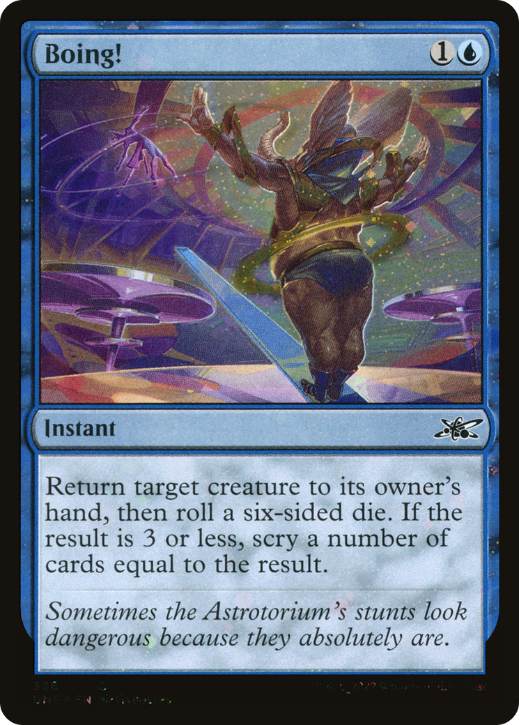 Image of Boing! (Galaxy Foil) (UNF-326) - Unfinity Foil