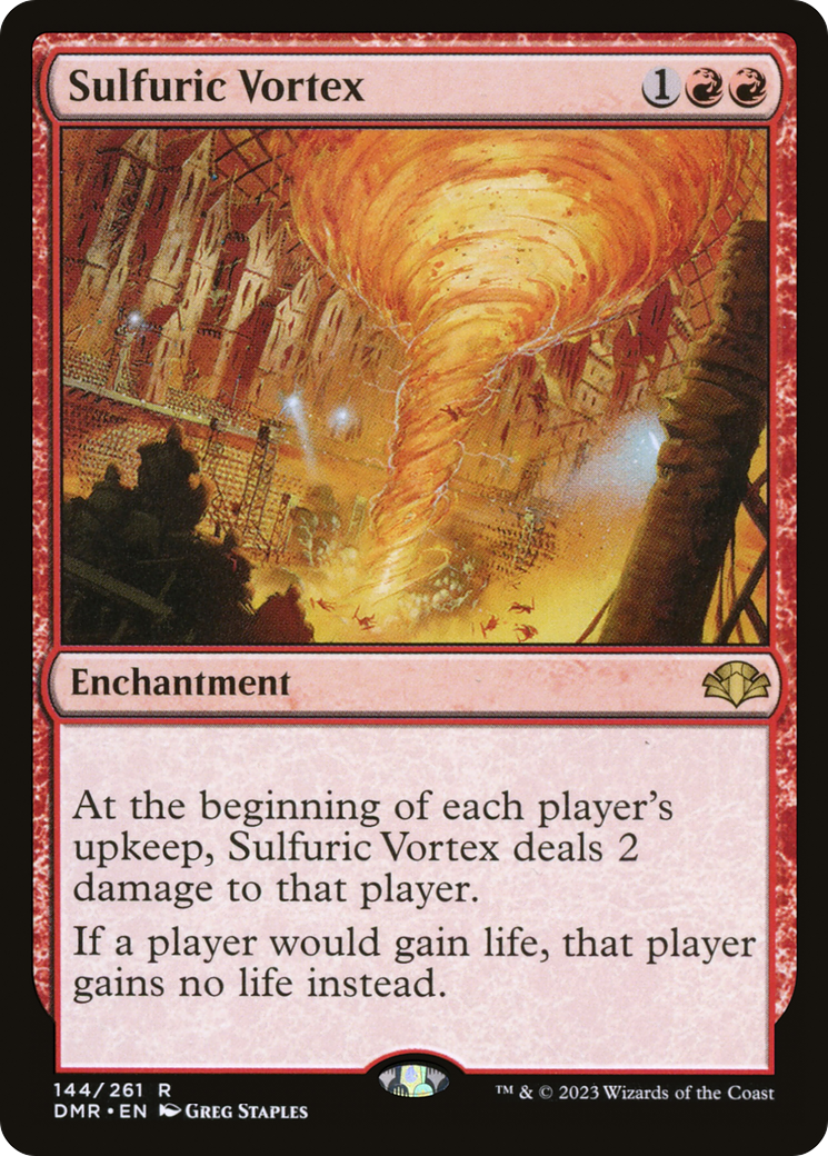Image of Sulfuric Vortex (DMR-144) - Dominaria Remastered Foil