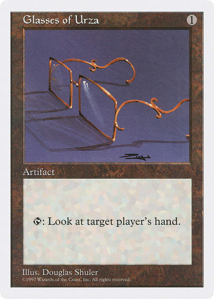 Image of Glasses of Urza (5ED-) - Fifth Edition
