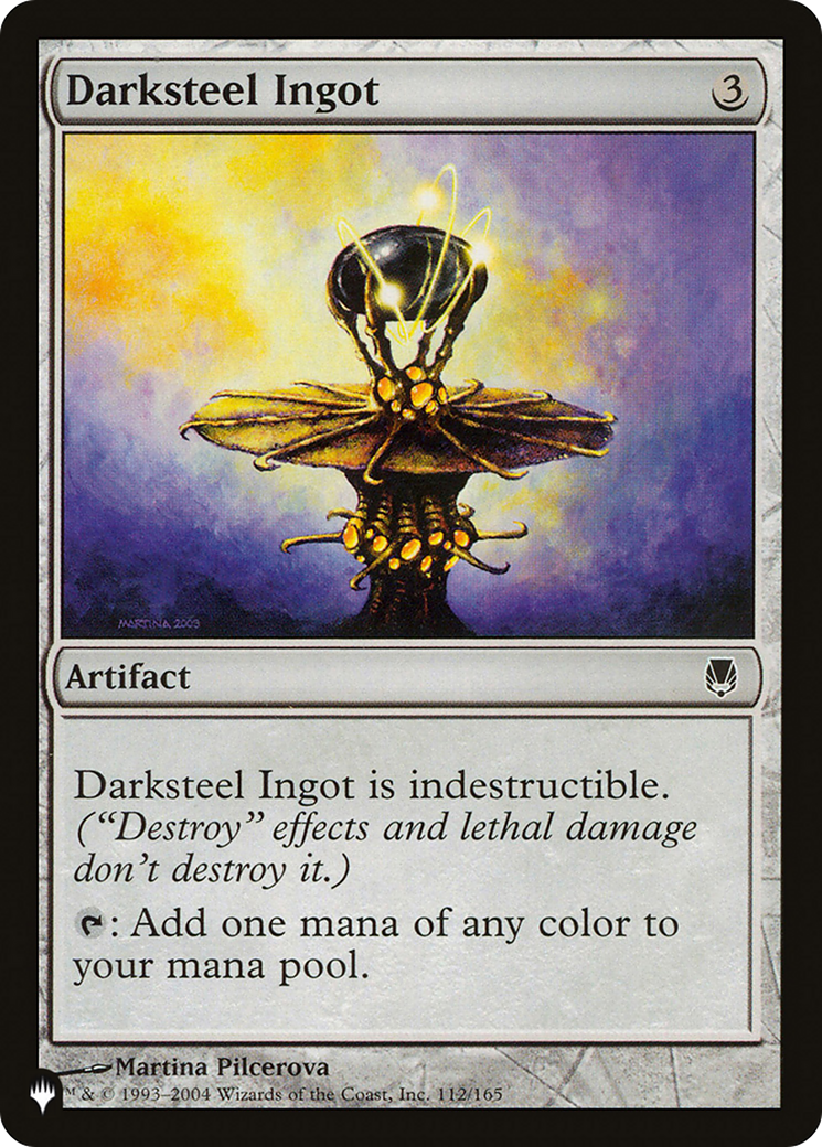 Image of Darksteel Ingot (LIST-DST-112) - The List