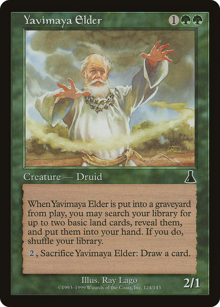 Image of Yavimaya Elder (UDS-124) - Urza's Destiny