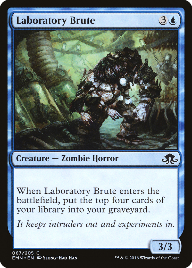 Image of Laboratory Brute (EMN-067) - Eldritch Moon Foil