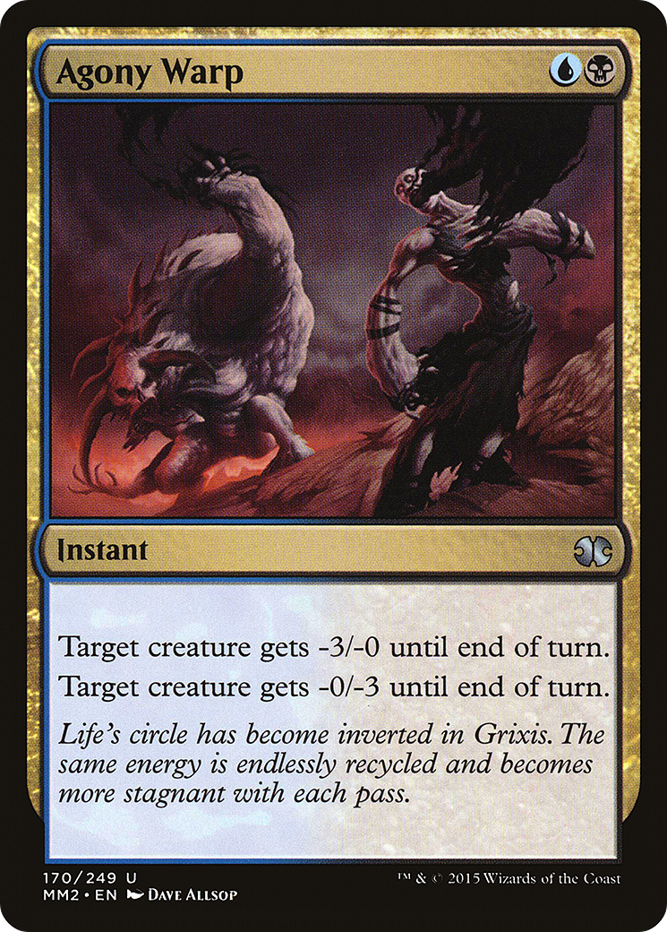 Image of Agony Warp (MM2-170) - Modern Masters 2015 Foil