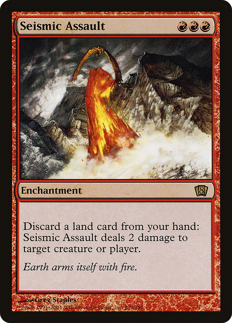 Image of Seismic Assault (8ED-219) - 8th Edition