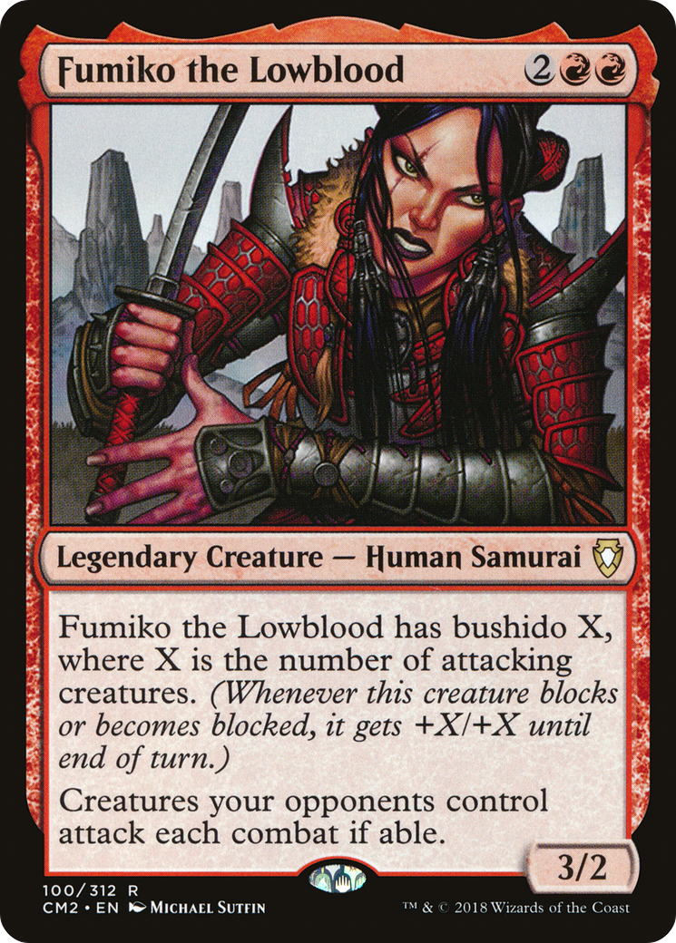 Image of Fumiko the Lowblood (CM2-100) - Commander Anthology Volume II