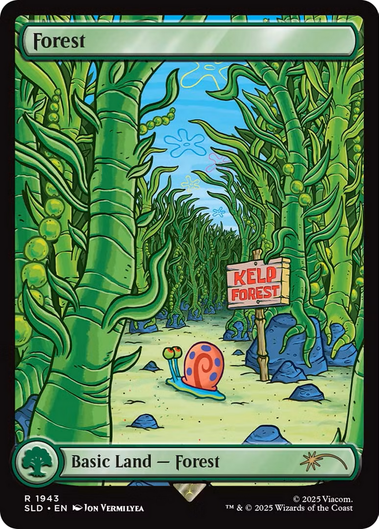 Image of Forest (SLD-1943) - Secret Lair Drop Foil