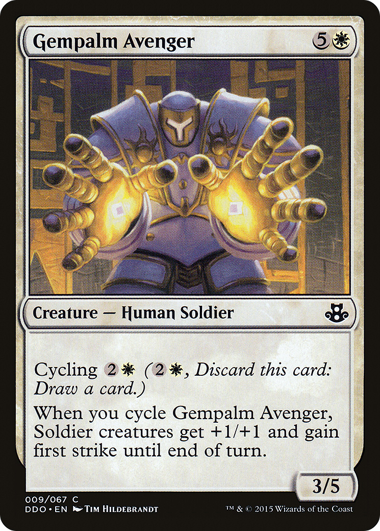 Image of Gempalm Avenger (DDO-009) - Duel Decks: Elspeth vs. Kiora