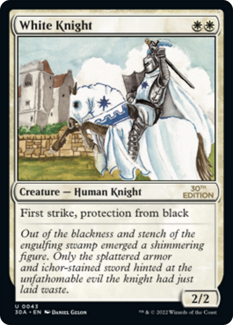 Image of White Knight (30A-043) - 30th Anniversary Edition