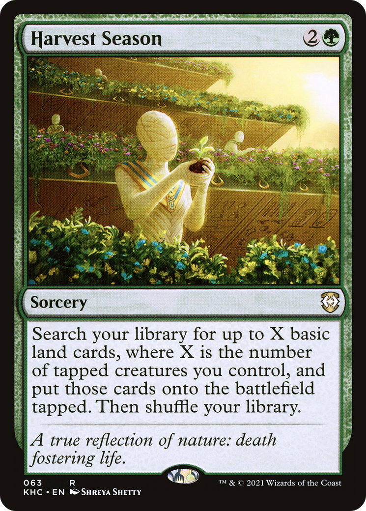 Image of Harvest Season (KHC-063) - Kaldheim Commander