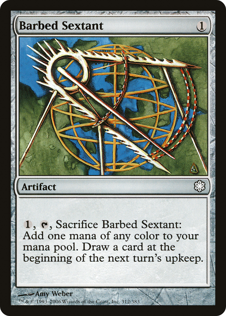 Image of Barbed Sextant (CTD-312) - Coldsnap Theme Decks