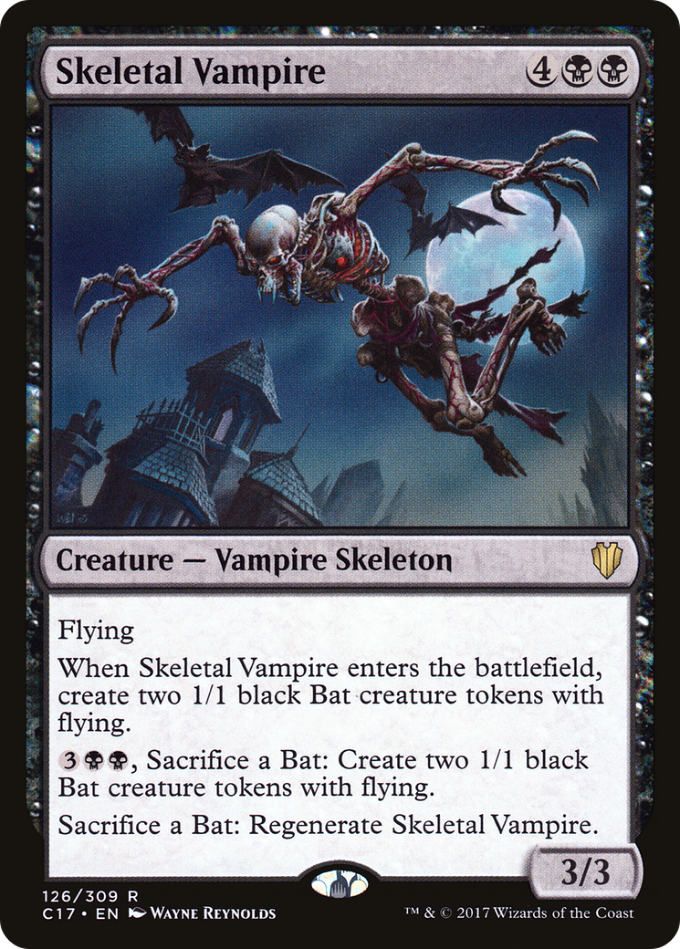 Image of Skeletal Vampire (C17-126) - Commander 2017
