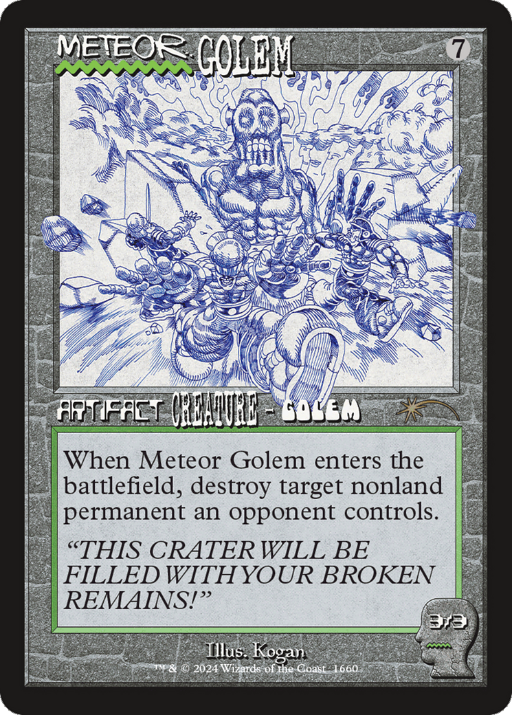Image of Meteor Golem (1660) (SLD-1660) - Secret Lair Drop