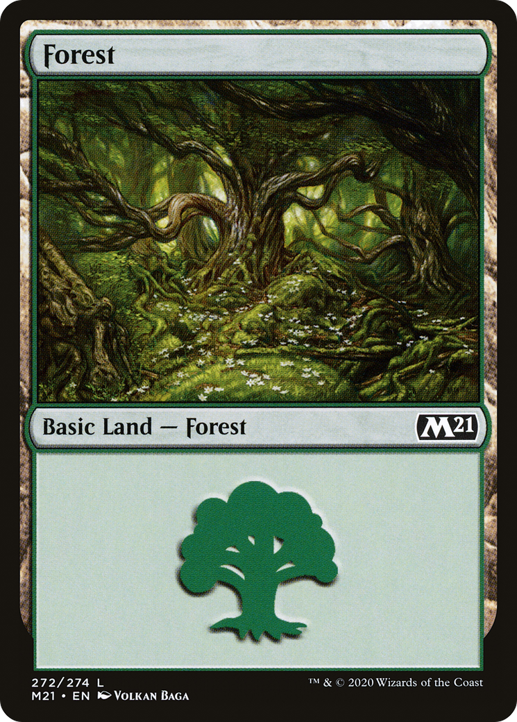 Image of Forest (272) (M21-272) - Core Set 2021