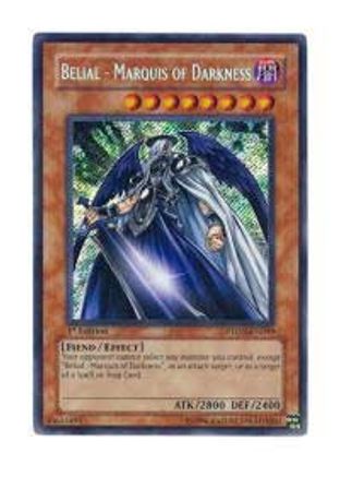 Image of Belial - Marquis of Darkness (PTDN-EN099) - Phantom Darkness 1st Edition