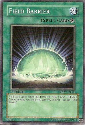 Image of Field Barrier (SDZW-EN028) - Structure Deck: Zombie World 1st Edition