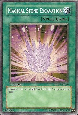 Image of Magical Stone Excavation (SDZW-EN020) - Structure Deck: Zombie World 1st Edition