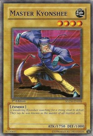 Image of Master Kyonshee (SDZW-EN008) - Structure Deck: Zombie World 1st Edition