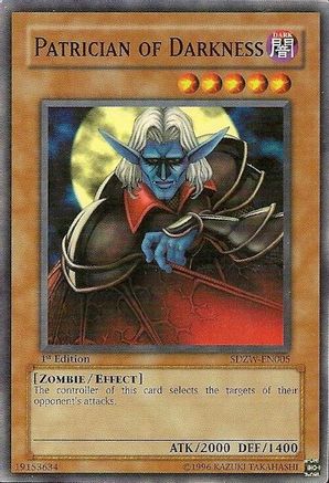 Image of Patrician of Darkness (SDZW-EN005) - Structure Deck: Zombie World 1st Edition