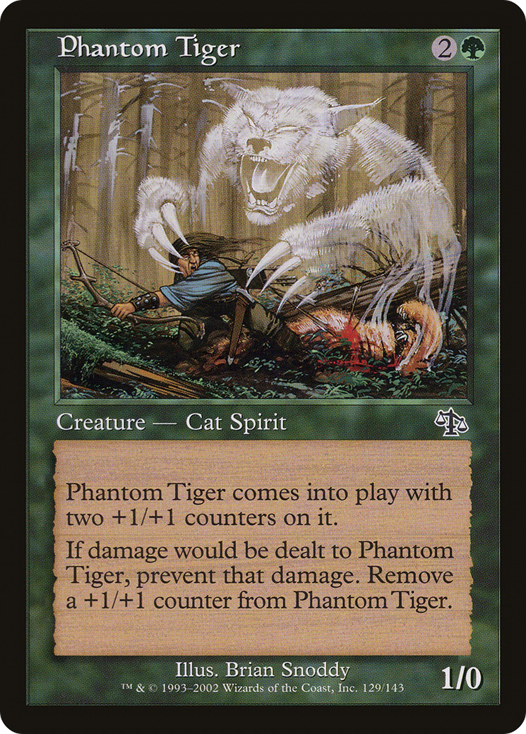 Image of Phantom Tiger (JUD-129) - Judgment Foil