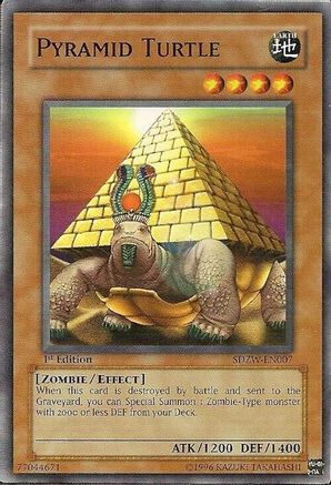Image of Pyramid Turtle (SDZW-EN007) - Structure Deck: Zombie World 1st Edition