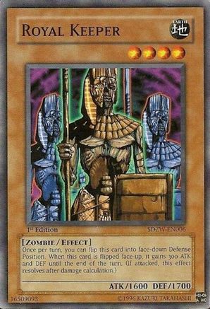 Image of Royal Keeper (SDZW-EN006) - Structure Deck: Zombie World 1st Edition